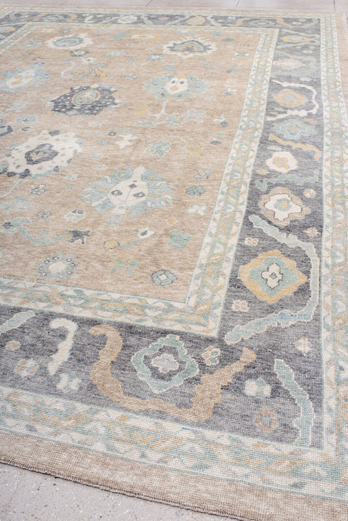 Vintage Oushak Area Rug (11' x 15')